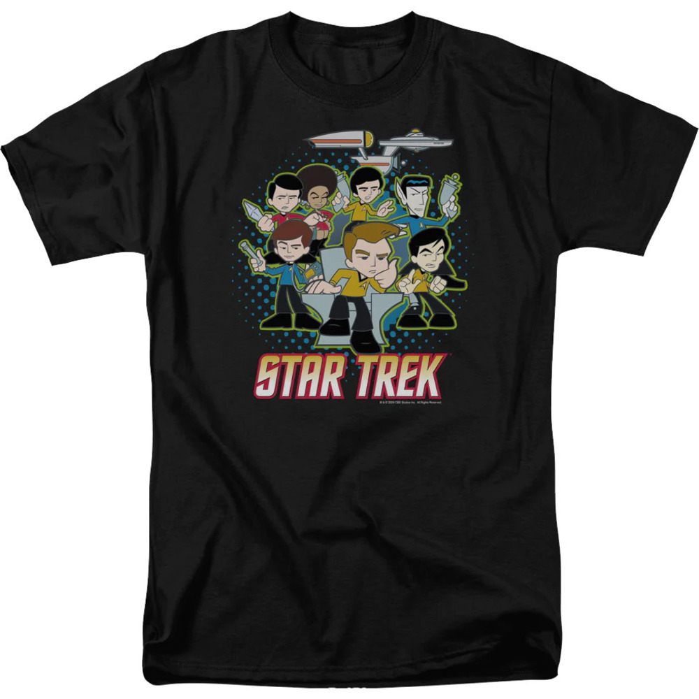 Illustrated Crew Star Trek Tshirt